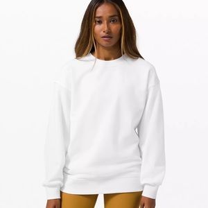 Lululemon White Crewneck - Size 4